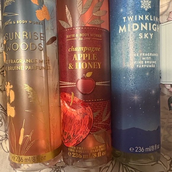 Bath & Body Works Skincare Serum Set - Orange, Red, Blue, White - Picture 4 of 9